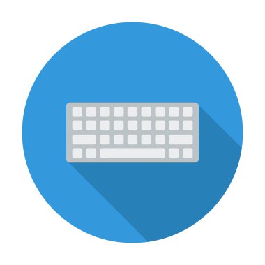 Düz klavye simgesini