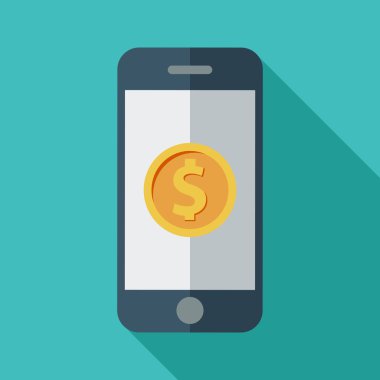 Dolar işareti ile telefon