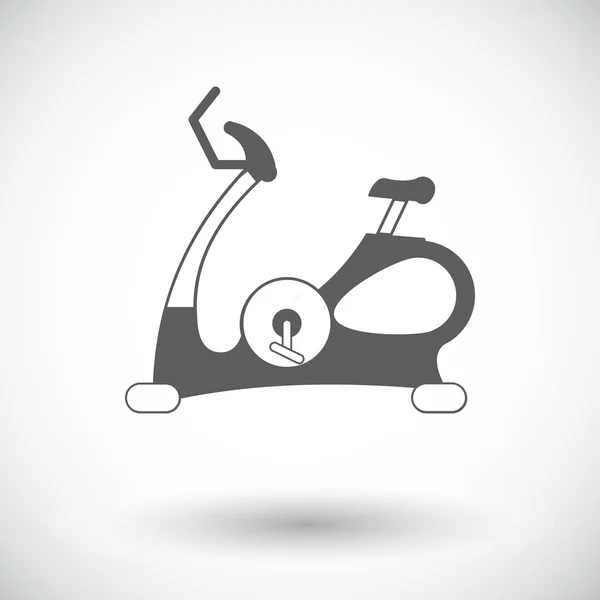 Icono bicicleta de ejercicio . — Vector de stock