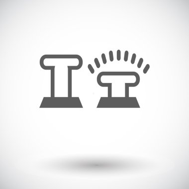 simge kilit Araba kapısı.