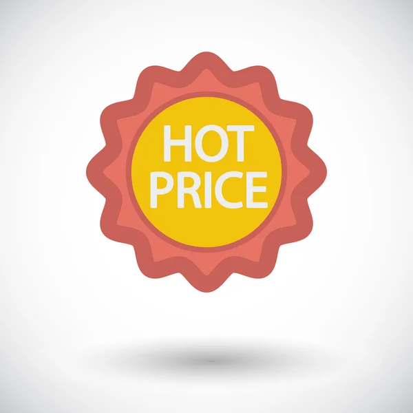 Gorące cena — Wektor stockowy