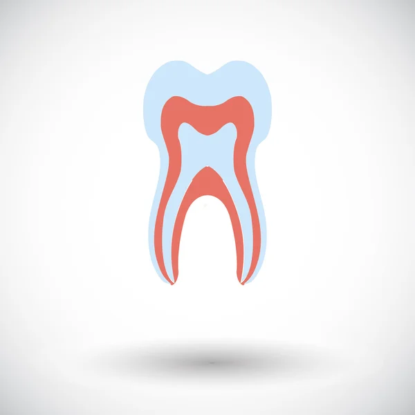 Icône de dent. — Image vectorielle