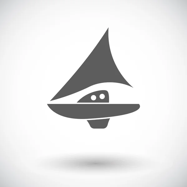 Yacht. — Image vectorielle