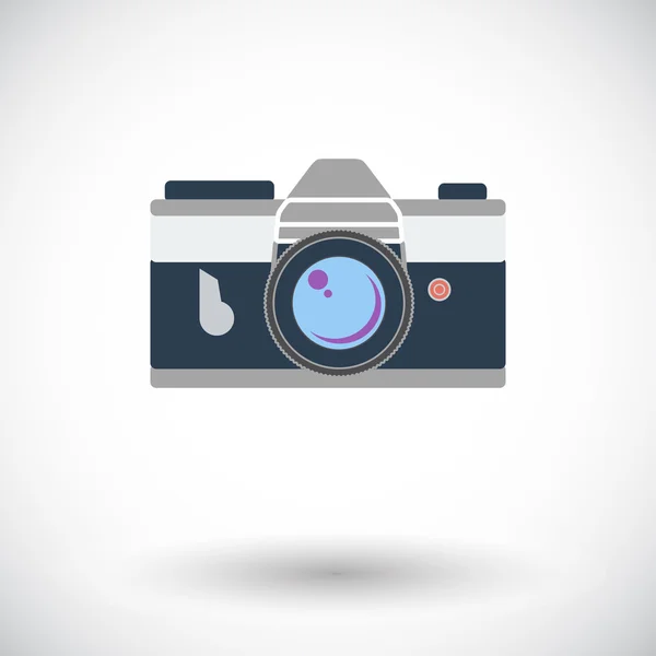 Icon vintage camera. — Stock Vector