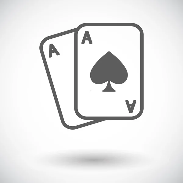 Cartão de jogar — Vetor de Stock