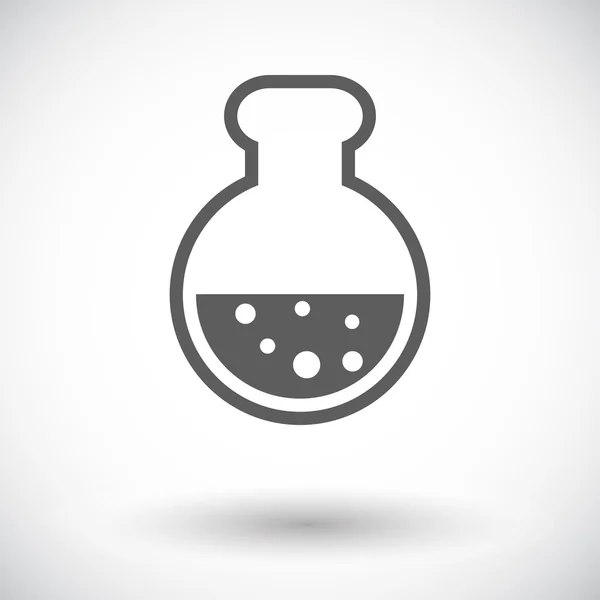 Chemisty flat icon — Stock Vector