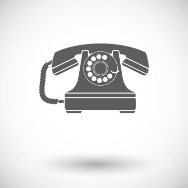 Eski Telefon simgesi.