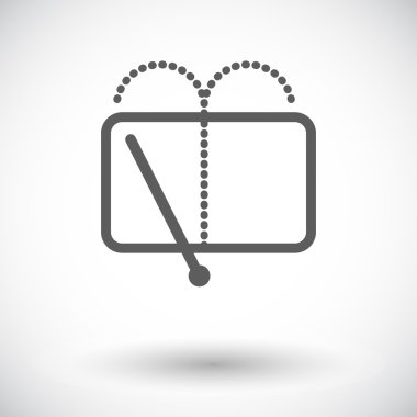 Arabayı düz simgesi silecek.