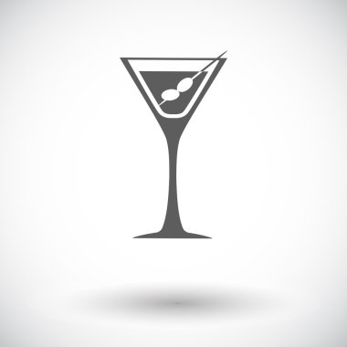 Martini tek simge.