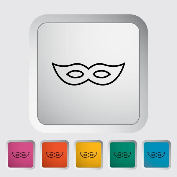 Masker pictogram — Stockvector