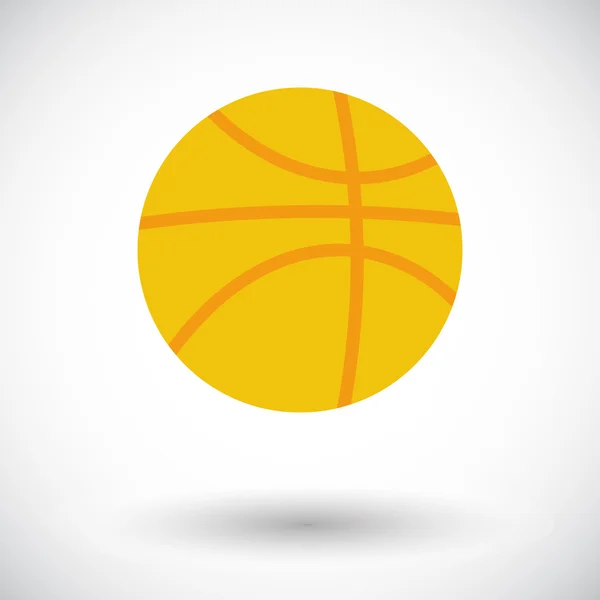 Basketbal pictogram. — Stockvector