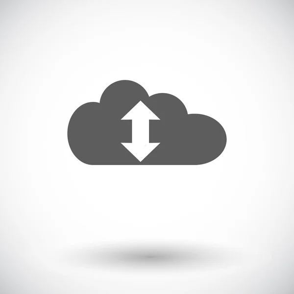 Icono de computación en nube — Archivo Imágenes Vectoriales