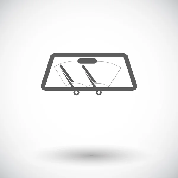 silecek araba tek simge.