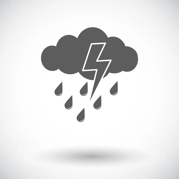 Storm pictogram — Stockvector