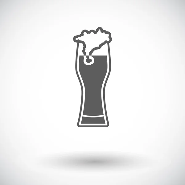 Ícone de cerveja plana —  Vetores de Stock