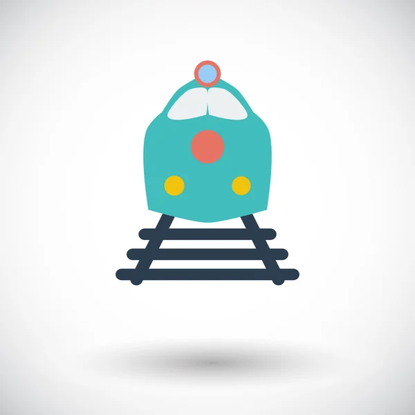 Trein pictogram. — Stockvector