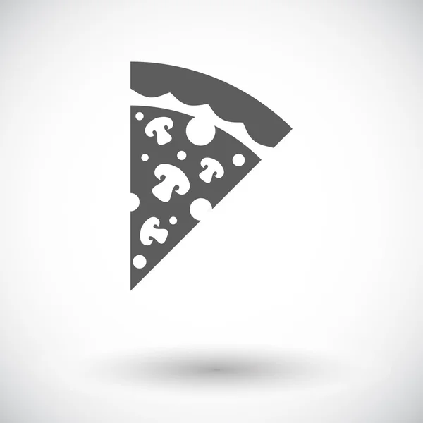 Pizza-Ikone — Stockvektor