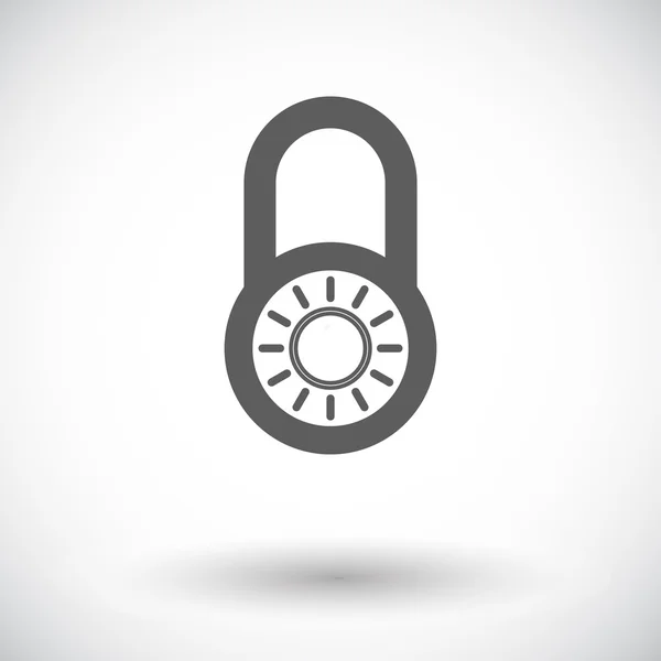 Lock single icon. — Stock Vector