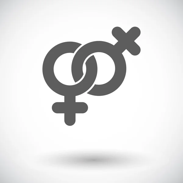 Lesbian sign — Stock Vector