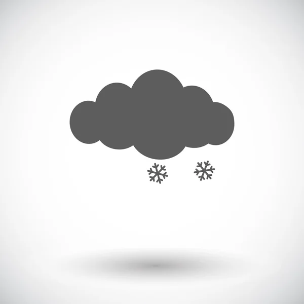 Snow icon — Stock Vector