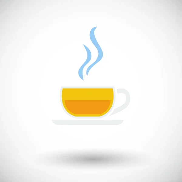 Taza de té — Vector de stock