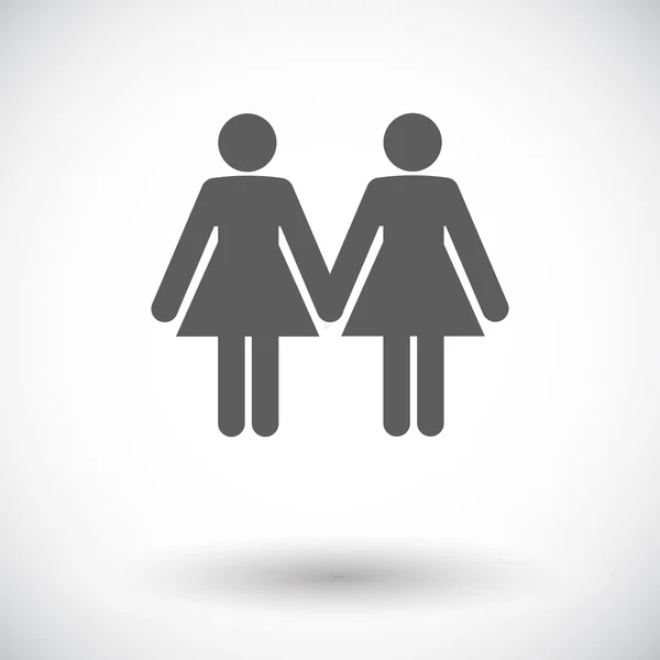 女同性恋标志 — 图库矢量图片