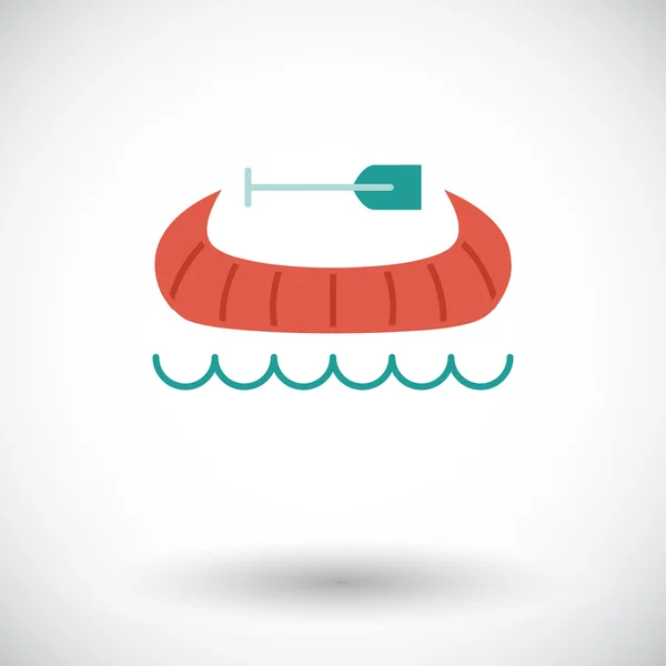 Canoe icon — Stock Vector