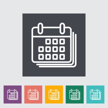 Asma kilit ile takvim