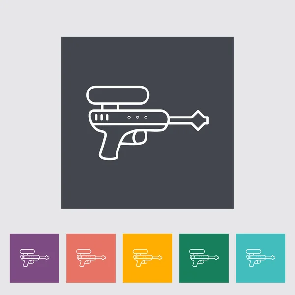 Jouet pistolet — Image vectorielle