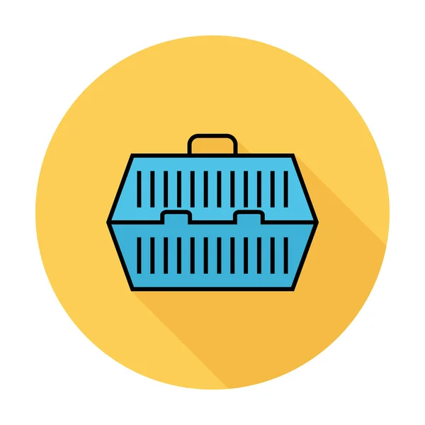 Pet carrier icon — Stock Vector