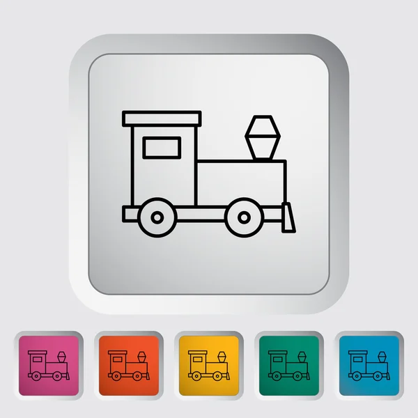 Juguete tren — Archivo Imágenes Vectoriales