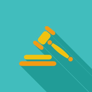 açık artırma düz simgesi