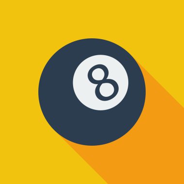 Billiard ball vector Billiard ball vector