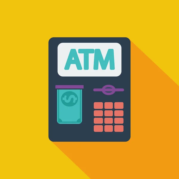 Geldautomat-Symbol — Stockvektor
