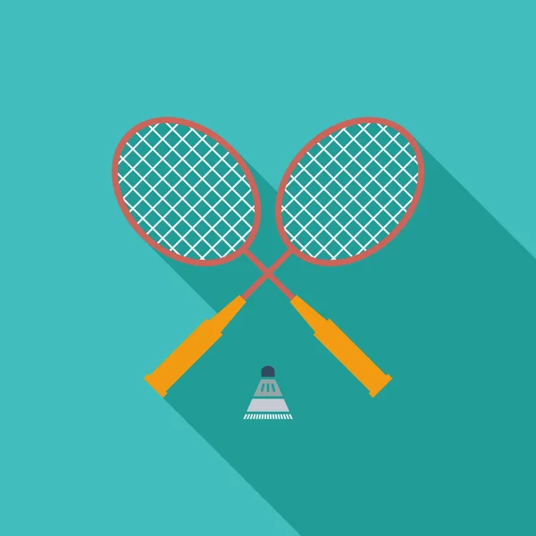 Badminton. —  Vetores de Stock