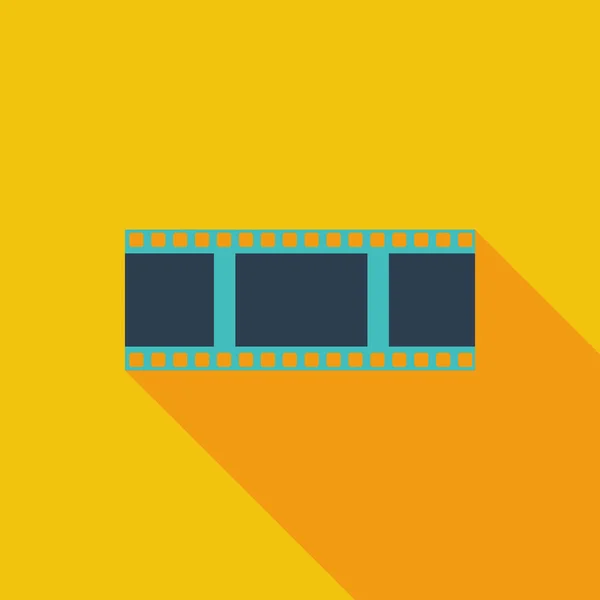 Film platte pictogram. — Stockvector