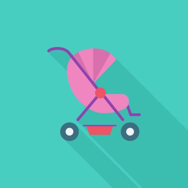 çocuk arabası simgesi