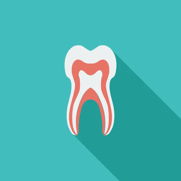 Icône de dent. — Image vectorielle