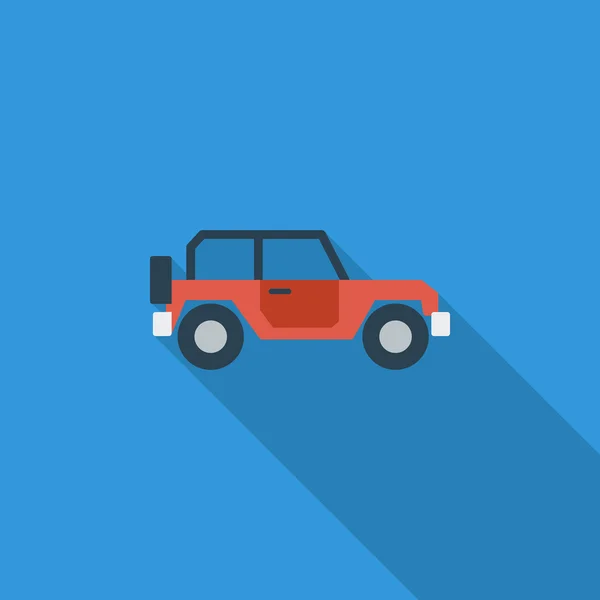 Offroad car — Stock Vector