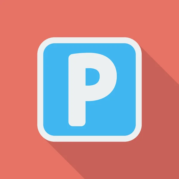 Symbole parking . — Image vectorielle