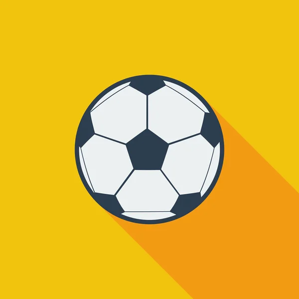 Balón de fútbol — Vector de stock