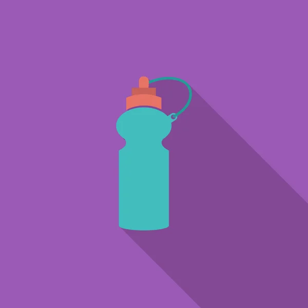 Sports water bottle icon. — Stock Vector