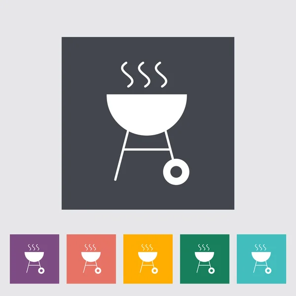 Icono de barbacoa — Vector de stock