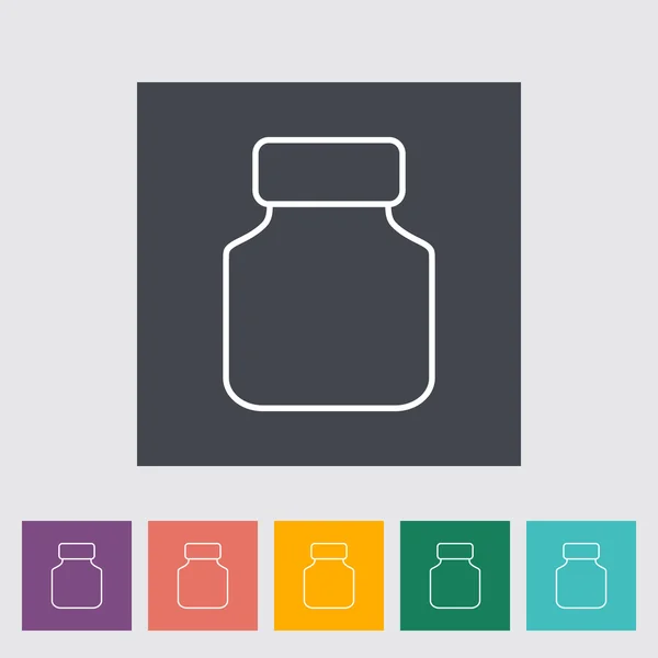 Jar icon. — Stock Vector