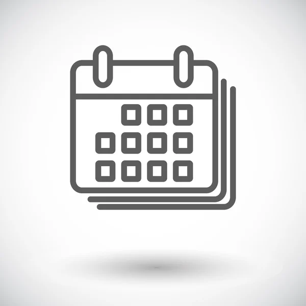 Calendario — Vector de stock