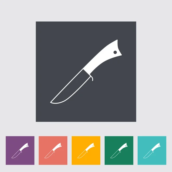 Μαχαίρι εικονίδιο — Διανυσματικό Αρχείο