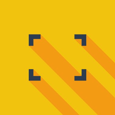 video düz simgesi dağıtma.