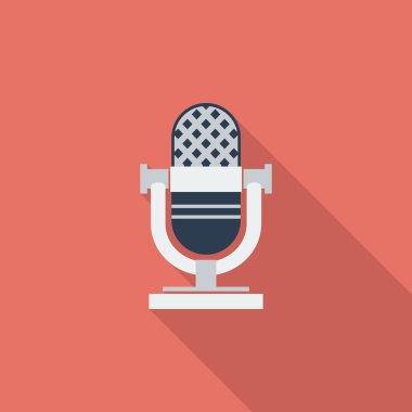 simge vintage mikrofon.