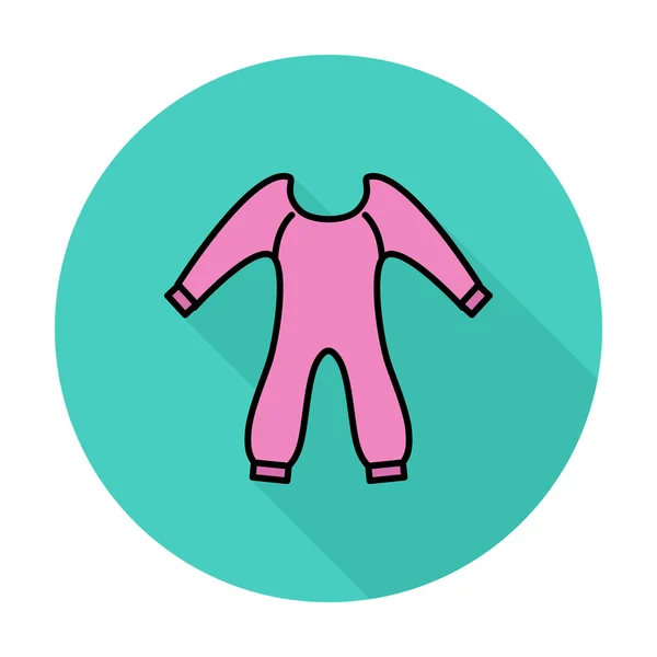 Baby clothes — Stock Vector