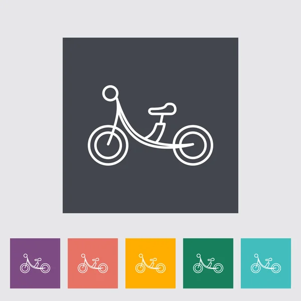 Fiets — Stockvector